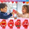 24 Pack Valentines Day Gifts for Kids 4-8 8-12 LED Bracelets Valentines Party Favors,Valentines Day Cards for Kids School Flashing Bracelets Glow in the Dark for Classroom Girls Boys Exchange Prizes view 4