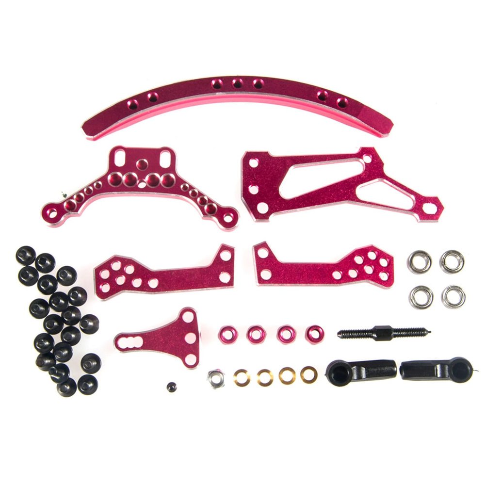 DAYUDDRICAR RC Car Aluminum Curve Slide Track Steering Kit for Sakura D4-RWD 1/10 RC Crawler Drift Racing Car Upgrade Parts