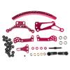 DAYUDDRICAR RC Car Aluminum Curve Slide Track Steering Kit for Sakura D4-RWD 1/10 RC Crawler Drift Racing Car Upgrade Parts view 1