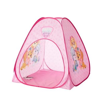 Paw Patrol 3-Piece Slumber Set,Kids Indoor/Outdoor Pop Up Play Tent with UPF 30+ Protection, Pillow & Flashlight