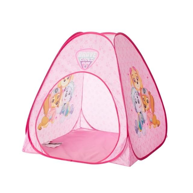 Paw Patrol 3-Piece Slumber Set,Kids Indoor/Outdoor Pop Up Play Tent with UPF 30+ Protection, Pillow & Flashlight