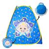 Cocomelon 3-Piece Slumber Set,Kids Indoor/Outdoor Pop Up Play Tent with UPF 30+ Protection, Pillow & Flashlight view 3