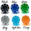 100 Custom Magnetic Wedding Poker Chips - Perfect for Your Vegas Wedding, Anniversary, Save The Dates, Bachelor or Bachelorette Parties view 2