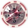 Ben Franklin Design 1000 Chip 14gm Clay Poker Set with Aluminum Case - Choose Chips! view 3