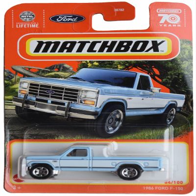 Matchbox 1986 Ford F-150, Blue 84/100
