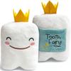 6" Tooth Fairy Pillow with Back Pocket - Soft Plush Stuffed Animal Toy for Kids, Boy or Girl - Squishable Holder view 1