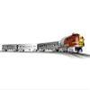 Lionel Santa Fe Super Chief Electric O Gauge 5.0 Bluetooth Train Set with Remote view 1
