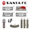 Lionel Santa Fe Super Chief Electric O Gauge 5.0 Bluetooth Train Set with Remote view 3
