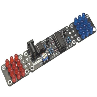 CANADUINO Police Toy Vehicle Flashing Light Red and Blue DIY Kit - Made in Canada (USMCA Complaint = no tariffs for US customers)