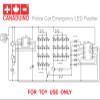 CANADUINO Police Toy Vehicle Flashing Light Red and Blue DIY Kit - Made in Canada (USMCA Complaint = no tariffs for US customers) view 4