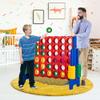 4-to-Score Giant Game Set 4-in-a-Row Connect W/net Storage Red view 1