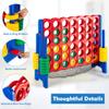 4-to-Score Giant Game Set 4-in-a-Row Connect W/net Storage Red view 2