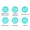 DAUTAI Mini Camera for Kids, Kids Camera for Girls Boys, Intelligent Focus 1080P High Definition Photography Safe Material, for 3-8 Year Old Boy Girl Birthday Gift,Blue view 2