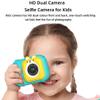 DAUTAI Mini Camera for Kids, Kids Camera for Girls Boys, Intelligent Focus 1080P High Definition Photography Safe Material, for 3-8 Year Old Boy Girl Birthday Gift,Blue view 3