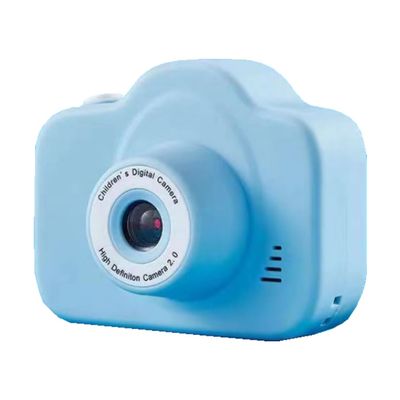 DAUTAI Min Toddler Camera, Kids Camera for Girls Boys Toys, 4000W Pixels 4 Layers Optical Glass 2.0 Inch IPS Screen 32G TF Card, Cool Stuff for Birthday,Blue