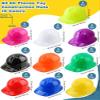 60 Pcs Kids Construction Party Hats Bulk Worker Caps Construction Hard Hats for Child Halloween Dress Up Party Cosplay, 10 Colors view 2