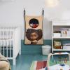 ZOUTAIRONG Magic Black Girls Hanging Laundry Hamper American Afro Girl Laundry Baskets Dirty Hamper for Clothes Nursery Organizers African Hampers Room Decor Bedroom Hamper Bag view 3