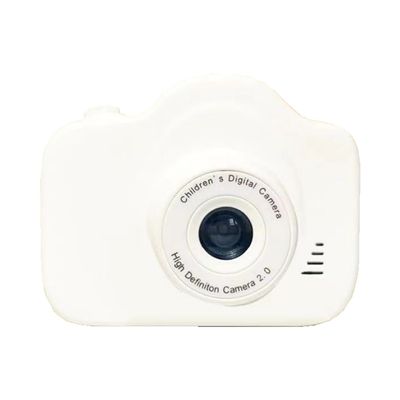 DAUTAI Min Toddler Camera, Kids Camera for Girls Boys Toys, 4000W Pixels 4 Layers Optical Glass 2.0 Inch IPS Screen 32G TF Card, Cool Stuff for Birthday,White