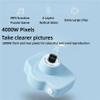 DAUTAI Min Toddler Camera, Kids Camera for Girls Boys Toys, 4000W Pixels 4 Layers Optical Glass 2.0 Inch IPS Screen 32G TF Card, Cool Stuff for Birthday,White view 3