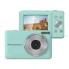 DAUTAI Kids Instant Camera Min, Toddler Camera for Girls Boys Toys, 4400 Watt Pixels 1080P Video 16X Digital Zoom 2.4-Inch IPS Display, Cool Stuff for Birthday,Green view 1