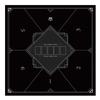 nuveti 24/31/39/47/55 inch Square Foldable 6-Player Texas Poker Card Tabletop Layout Portable Anti-Slip Rubber Board Game Mat Texas Hold'em Poker Mat for Family Game, Casino, Party view 1