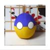 GANGKJDS Poland Countryball Ball Plush National Flag Pillow 20cm (7.9 inches) - Ukraine, 5cm x 2.5cm, Cotton, Plush, Round, Sport, Decorative, Lounging view 1