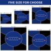 nuveti 24/31/39/47/55 inch Square Foldable 6-Player Texas Poker Card Tabletop Layout Portable Anti-Slip Rubber Board Game Mat Texas Hold'em Poker Mat for Family Game, Casino, Party view 2