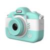 DAUTAI Mini Toddler Camera, Toddler Camera for Girls Boys Toys, Full Touch Screen Dual Front and Rear Cameras Delayed Photo, for 3-8 Year Old Boy Girl Birthday Gift,Green view 1