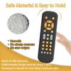 Baby TV Remote Control Toy with Music, TV Remote Toy with Realistic Light and Sound - English, French and Spanish 3 Language for Infant Toddler Play Remote Musical Toys, BPA Free view 2