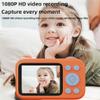 DAUTAI Toddler Digital Camera, Kids Camera for Girls Boys Toys, Front and Rear Dual Screen 44 Megapixel HD 1080P Video, for 3-8 Year Old Boy Girl Birthday Gift,Black view 4