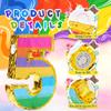 MUWOOB Rainbow Number 5 Pinata for 5th Birthday Party Decorations, Birthday Pinata with Stick Blindfold and Confetti, Kids Anniversary Celebration, Fiesta (Small, 16.5 x 11.5 x 3 In) view 2