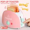 Joyin Play Kitchen Toys, Pretend Food Kitchen Accessories Girls Toy with Coffee Maker, Mixer, Toaster with Realistic Lights& Sounds, Birthday Gift for Kids, Easter Basket Stuffers view 2