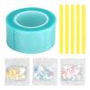 Septpenta Thicken Nano Tape Bubble Kit, Nano Tape Bubbles, Nano Bubble Tape with Straws and Decorative Fillings, Stress Balls Toys, Squishy Ball, Anxiety Relief Toy(Blue) view 1