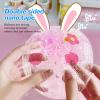 Septpenta Thicken Nano Tape Bubble Kit, Nano Tape Bubbles, Nano Bubble Tape with Straws and Decorative Fillings, Stress Balls Toys, Squishy Ball, Anxiety Relief Toy(Blue) view 3