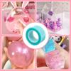Septpenta Thicken Nano Tape Bubble Kit, Nano Tape Bubbles, Nano Bubble Tape with Straws and Decorative Fillings, Stress Balls Toys, Squishy Ball, Anxiety Relief Toy(Blue) view 4