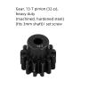 2pcs 3943X Hardened Steel 13-Tooth Pinion Gear (32 Pitch) for Traxxas Slash Rrustler Stampede Raptor 4x4 VXL TRX-4 TRX-6 Hop Ups Upgrade Parts view 2