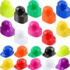 150 Pack Kids Plastic Construction Hat Bulk Worker Helmet Hard Hat Builder Hat for Boys Girls Construction Birthday Dress up Party Supplies (Color Style 2 (10 Colors)) view 1