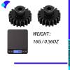 2pcs 3949X Hardened Steel 19-Tooth Pinion Gear (32 Pitch) for Traxxas Slash Rrustler Stampede Raptor 4x4 VXL TRX-4 TRX-6 19T Upgrade Parts view 3