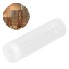 Round Clear Plastic Coin Storage Tube Holders Screw on Lid, Round Clear Coin Tube Plastic Coin Storage Tubes with Cushion Sponge for 25mm / 0.98in Coins Collection view 4