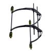 1 Set Landing Gear Drones Height Extender Leg Foot Protectors Holder Stand for F450/F550 4-Axis Helicopter Aircraft Heightening Protections Holder Height Extender Support Protectors view 3