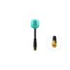 Drone Accessories for Foxeer Antenna Lollipop 4 Plus 4+ FPV Antenna 5.8G 2.6Dbi RHCP SMA RPSMA UFL MMCX FPV Omni LDS Antenna for FPV Racing Drone Replaceable (Color : 1PCS Teal SMA) view 1