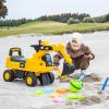 Costzon Ride on Excavator, Licensed Caterpillar Kids Excavator Digger w/Rotatable Digging Bucket, Under-seat Storage, Construction Vehicles for Kids, Ride on Toys for Toddlers 1-3 Gift (Digger) view 2