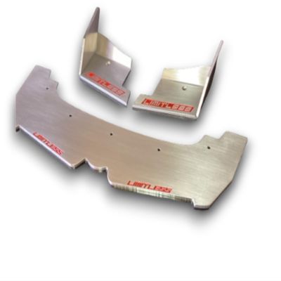 Arrma Limitless Front Wing and Bottom Plate Aluminum - StupidRC