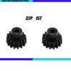 2pcs 3945X Hardened Steel 15-Tooth Pinion Gear (32 Pitch) for Traxxas Slash Rrustler Stampede Raptor 4x4 VXL TRX-4 TRX-6 Mini Maxx XRT 15T Upgrade Parts view 3