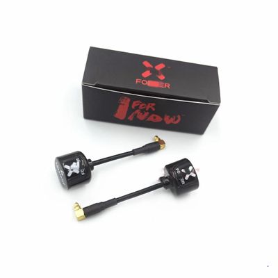 Drone Accessories for Foxeer Antenna Lollipop 4 V4 FPV Antenna 5.8G 2.6Dbi for Stubby RHCP SMA RPSMA UFL Straight/Angle MMCX 7.2g for FPV RC Racing Drone Replaceable (Color : 2pcs Black MMCX A V4)