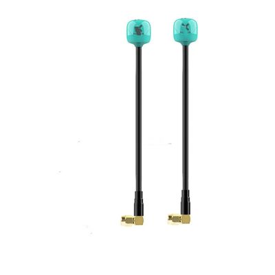 Drone Accessories for Foxeer Antenna Lollipop 4 Plus 4+ FPV Antenna 5.8G 2.6Dbi RHCP SMA RPSMA UFL MMCX FPV Omni LDS Antenna for FPV Racing Drone Replaceable (Color : 2PCS Teal SMA 15cm)
