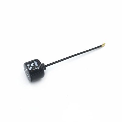 Drone Accessories for Foxeer Antenna Lollipop 4 V4 FPV Antenna 5.8G 2.6Dbi for Stubby RHCP SMA RPSMA UFL Straight/Angle MMCX 7.2g for FPV RC Racing Drone Replaceable (Color : 1pcs Black UFL V4)