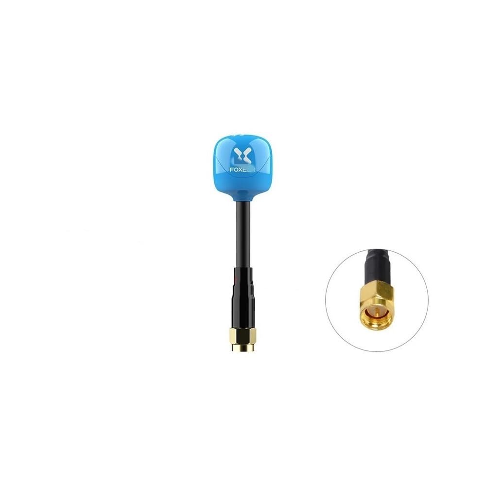 Accessories Drone for Foxeer Antenna Lollipop 4 Plus 4+ FPV Antenna 5.8G 2.6Dbi RHCP SMA RPSMA UFL MMCX FPV Omni LDS Antenna for FPV Racing Drone Replaceable (Color : 1PCS Blue SMA)