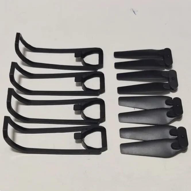 DAYUDDRICAR Drone Propellers, for LSRC XT2 Mini Drone Propeller Props Protective Frame Blade Guard Spare Part Kit Accessory for LSRC XT2 Drone Quadcopter Accessories,1 Set