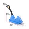 Step2 Push Around Sled, Kids Ride On Toy & Outdoor Snow Toboggan, Made of Durable Plastic, Max Weight 40 lbs., for Toddlers 1.5-3 Years Old, Blue view 4